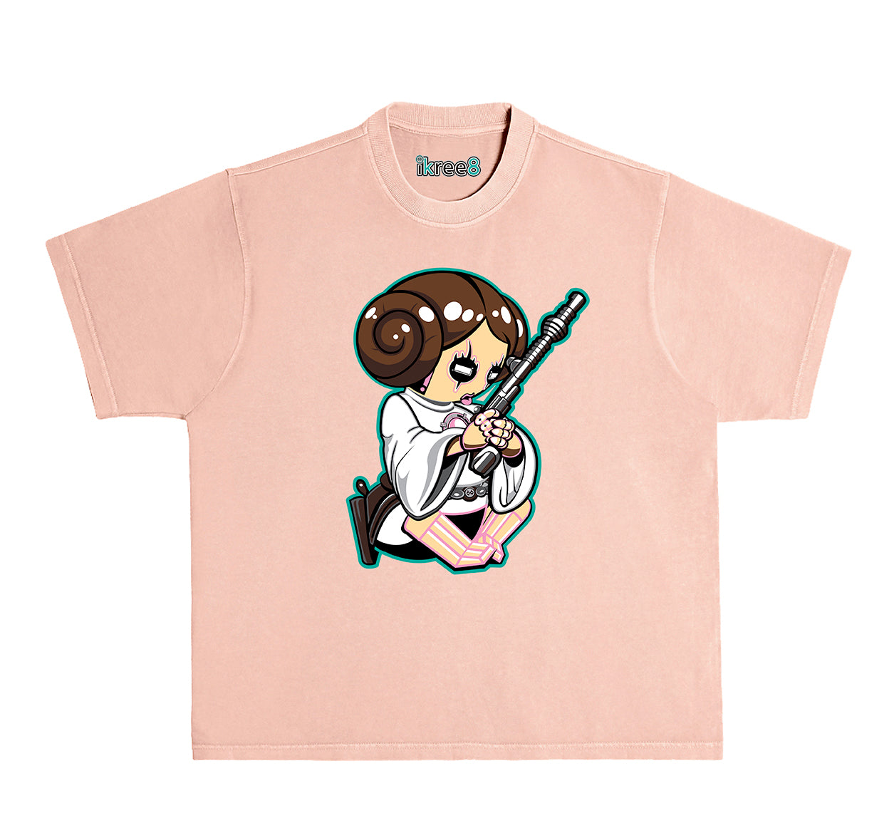 iKree8 • Leia Oversized Urban Heavy Tee