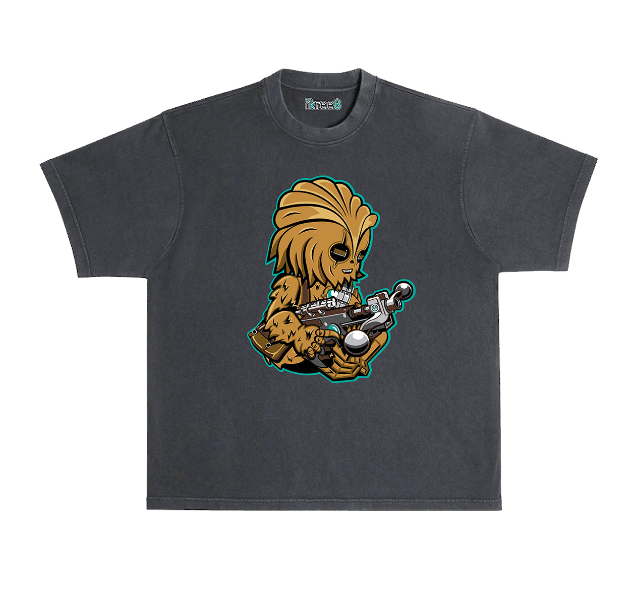 iKree8 •  Chewie Oversized Urban Heavy Tee
