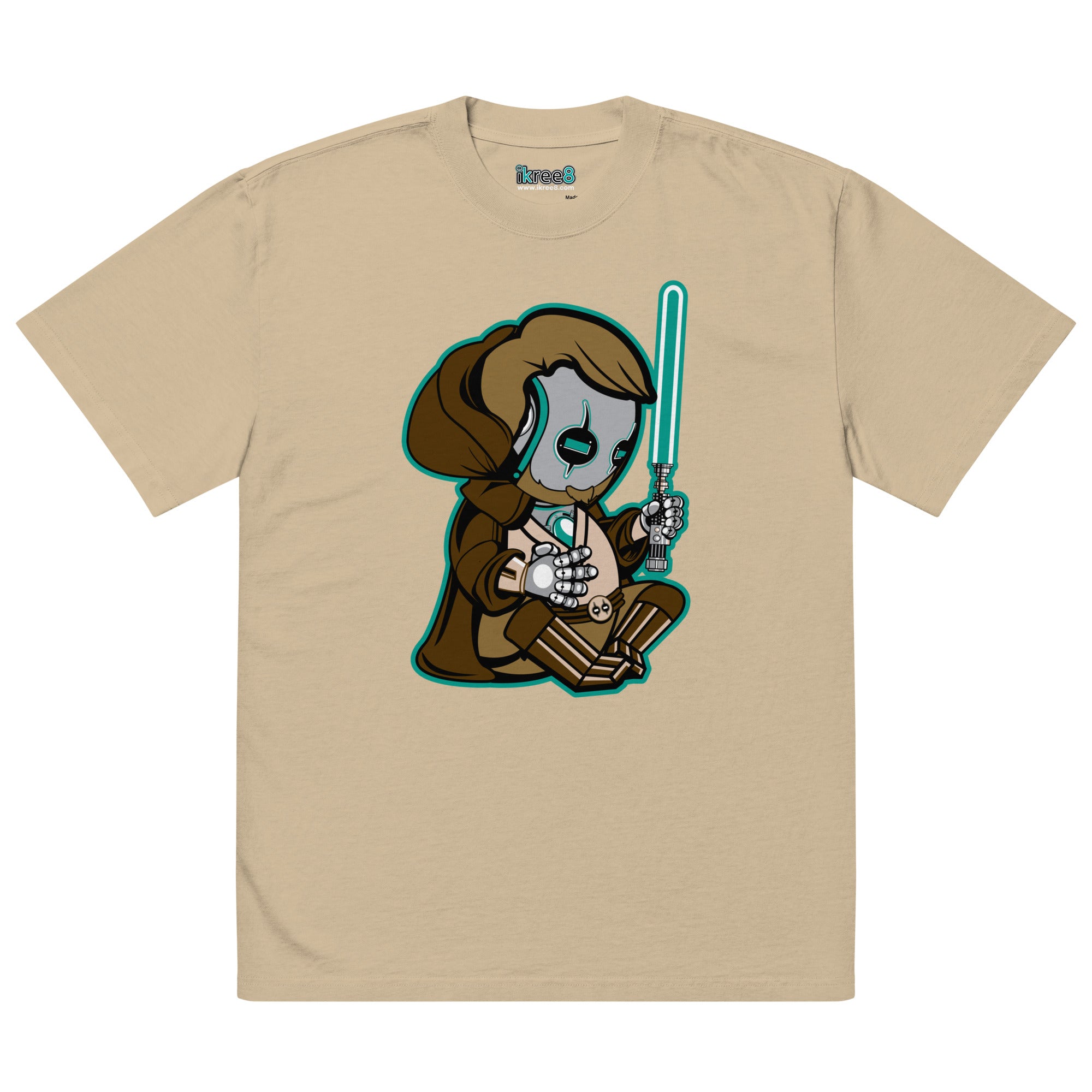 iKree8 • Kenobi Oversized High Neck T-Shirt