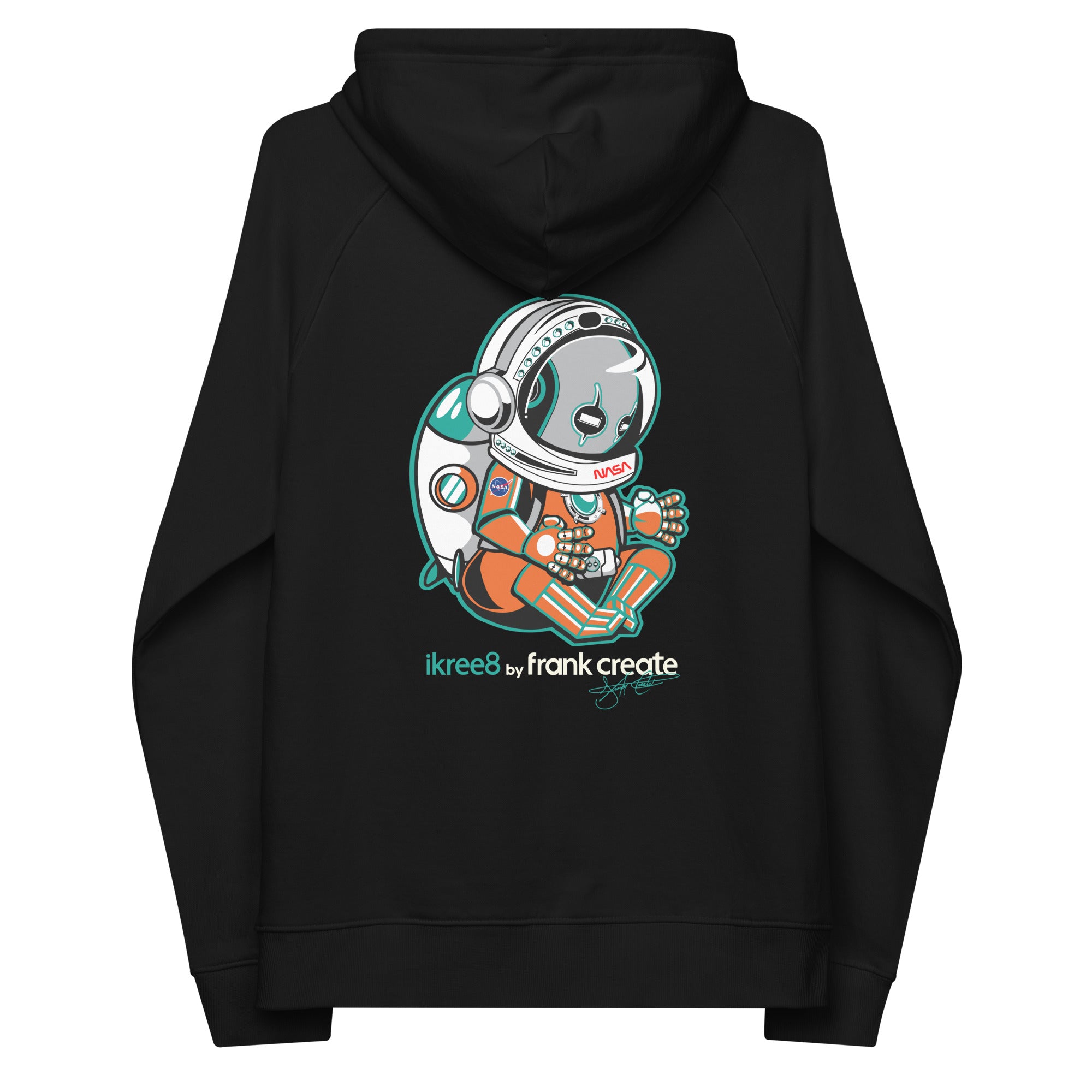 iKree8 x NASA • Astronaut Premium Eco Raglan Hoodie