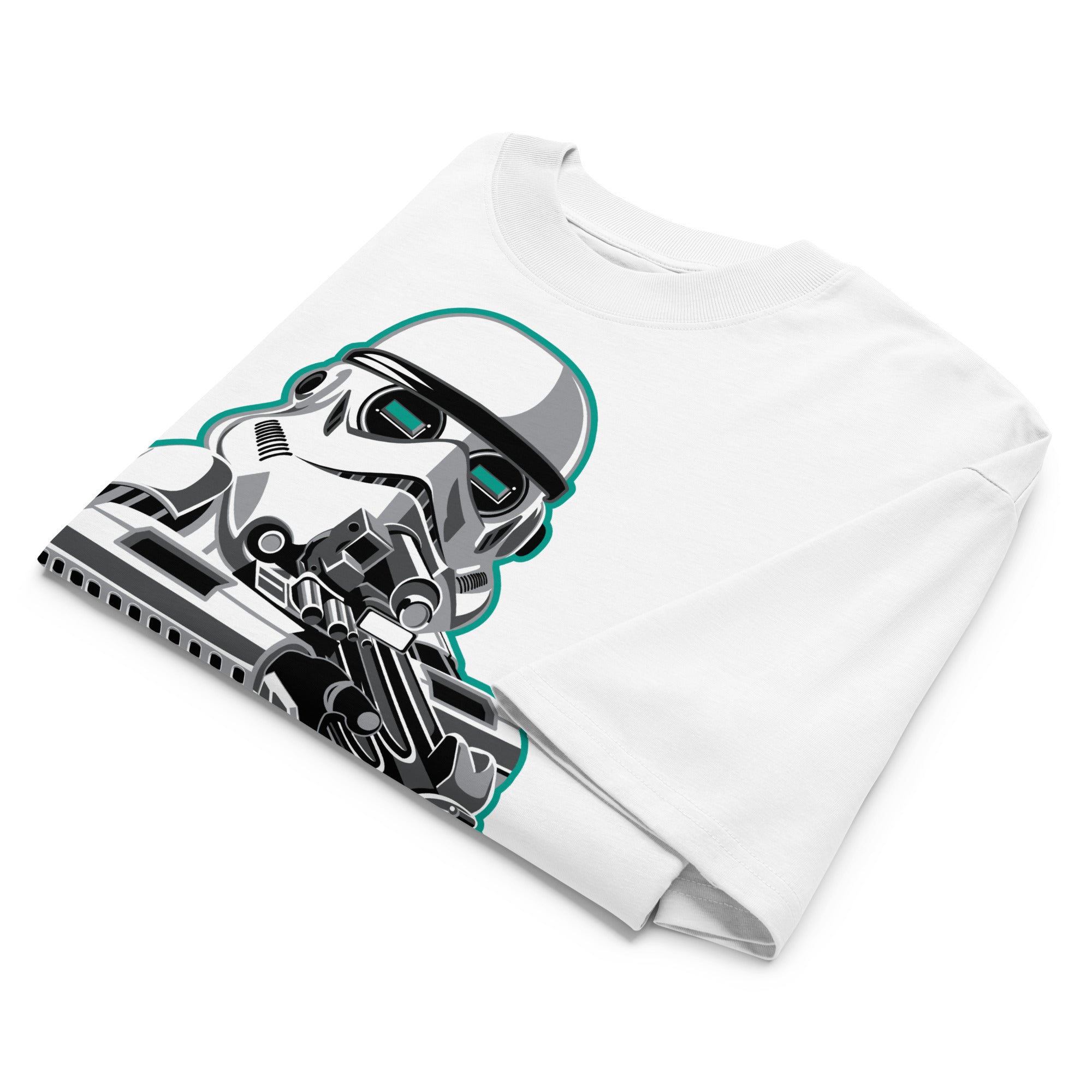 iKree8 • Trooper Oversized High Neck T-Shirt